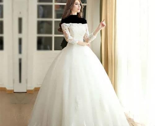 عکس لباس یقه قایقی