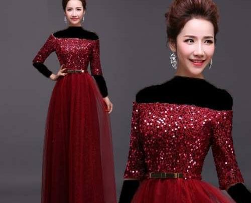 عکس لباس یقه قایقی