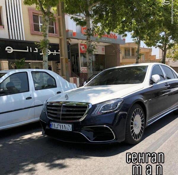 عکس ماشین بنز میباخ