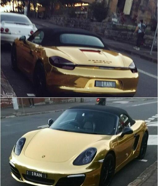 عکس ماشین پورشه ایرانی
