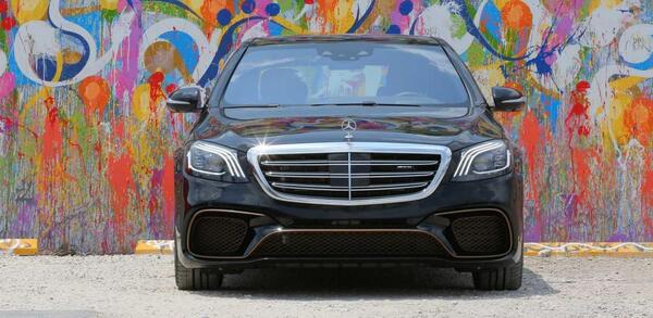 عکس ماشین بنز برای نقاشی