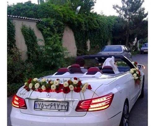 عکس تصاویر ماشین عروس پورشه
