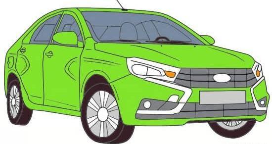 عکس نقاشی ماشین ساینا