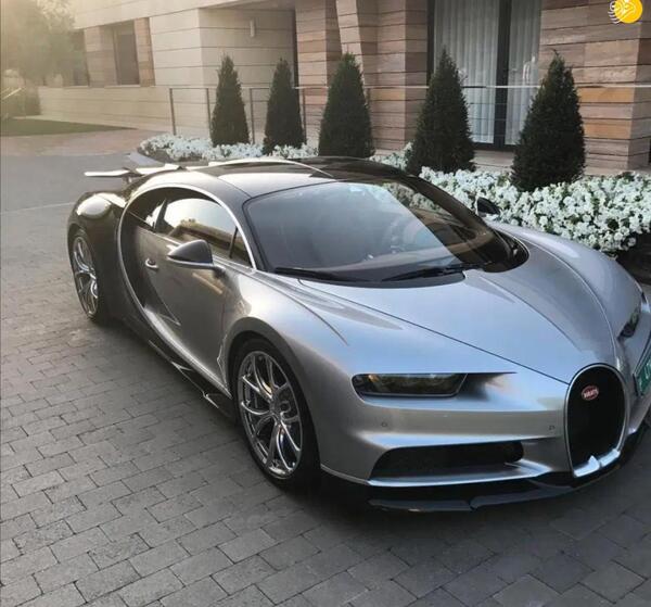 عکس ماشین بوگاتی رونالدو