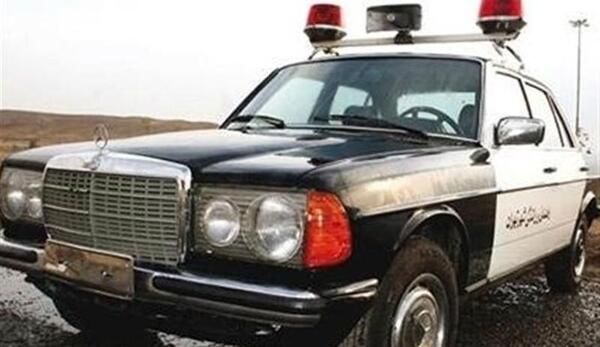 عکس ماشین بنز پلیسی