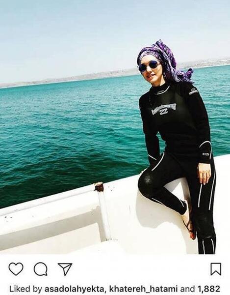 عکس لباس غواصی زنانه