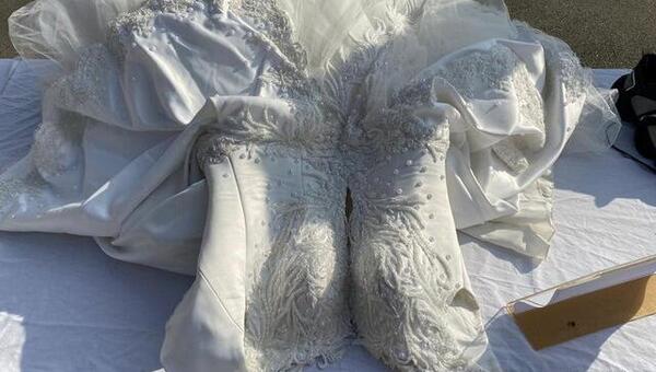 عکس لباس عروس شیشه ای