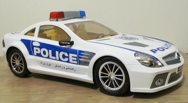 عکس ماشین پلیس بنز الگانس