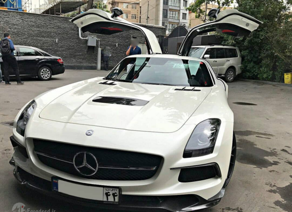 عکس ماشین بنز فراری