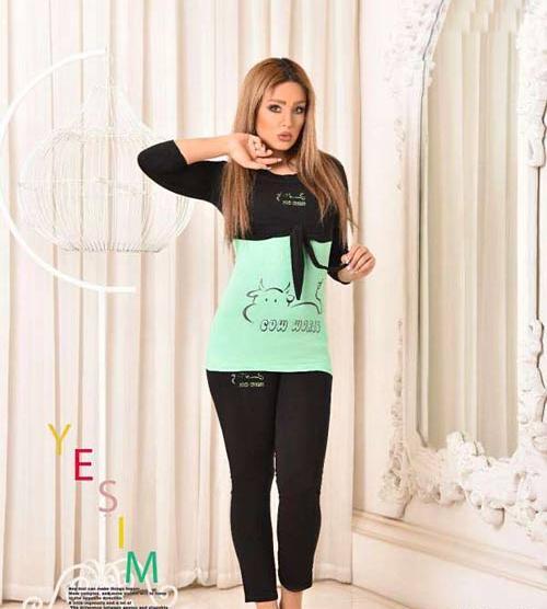 عکس لباس راحتی دخترانه