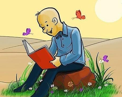 عکس کتابخوانی برای پروفایل