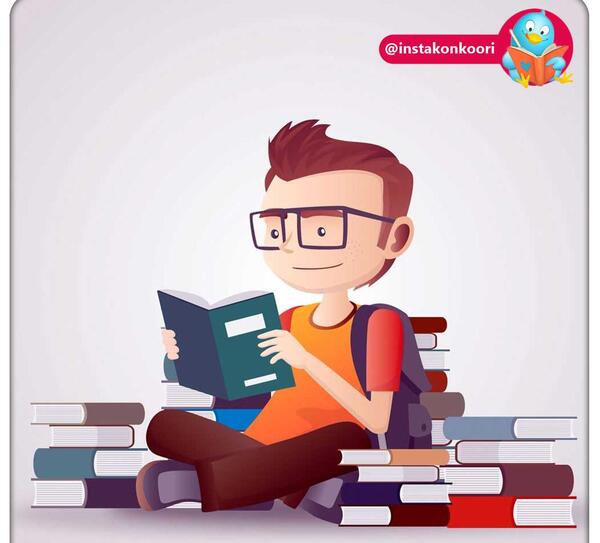 عکس کتاب های کنکوری برای پروفایل