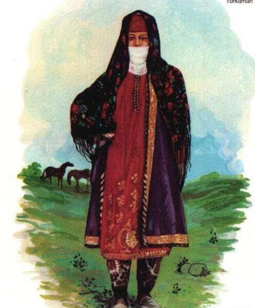عکس زنان قشقایی با لباس محلی
