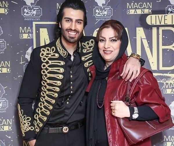 عکس امیر مقاره و پدرش