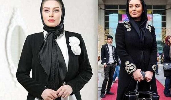 عکس سحر قریشی با لباس مجلسی