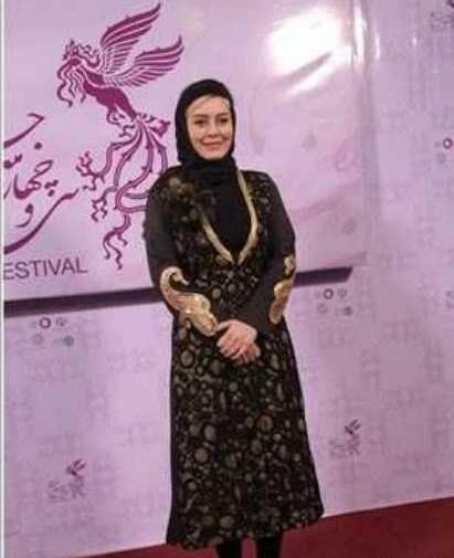 عکس سحر قریشی با لباس مجلسی