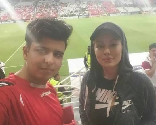 عکس سحر قریشی پرسپولیس