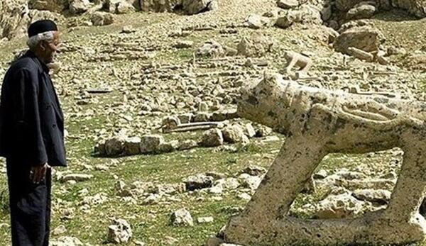 عکس شیر سنگی