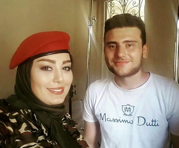 عکس سحر قریشی با لباس استقلال