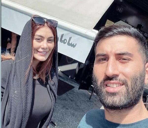 عکس سحر قریشی با لباس استقلال