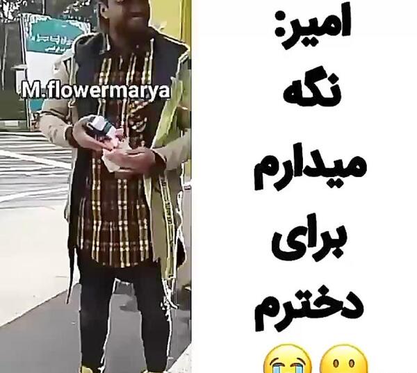 عکس امیر مقاره و سگش