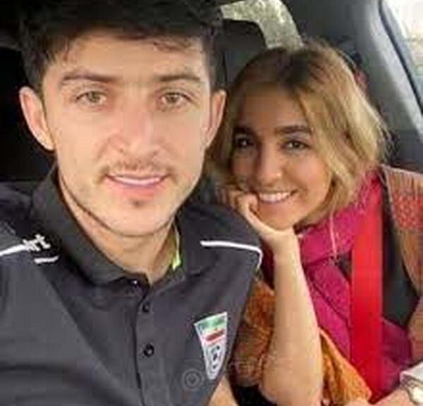 عکس سردار آزمون با خانواده
