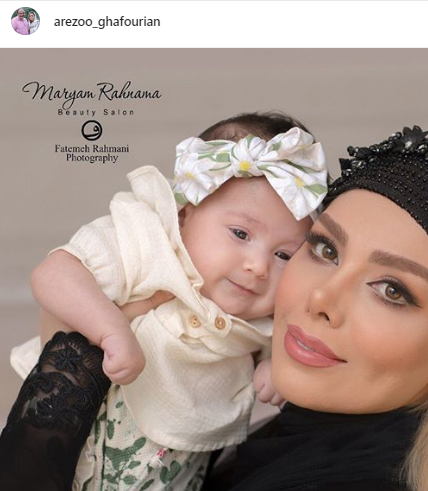 عکس دختر مهران غفوریان جدید