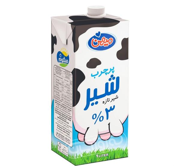 عکس شیر پاکتی میهن