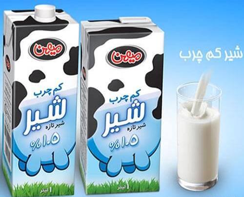 عکس شیر پاکتی میهن
