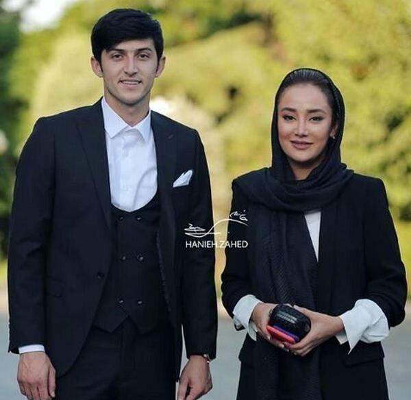 عکس سردار آزمون با کت و شلوار