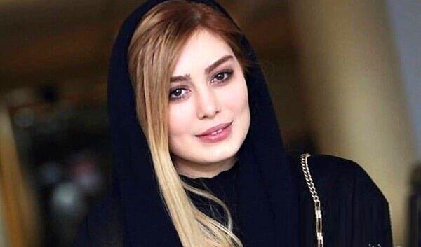 عکس سحر قریشی با لباس قرمز