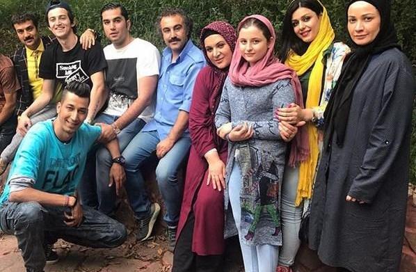 عکس سردار آزمون و همسر جدیدش