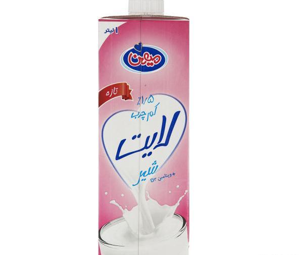 عکس شیر کم چرب