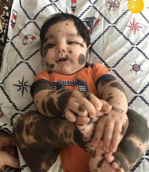 عکس دختر بچه نوزاد