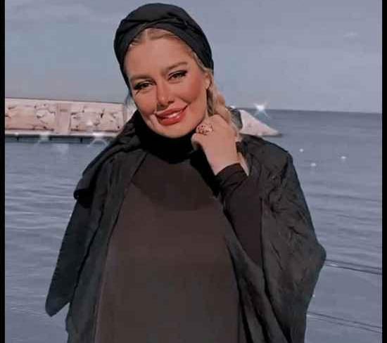 عکس سحر قریشی در زمستان