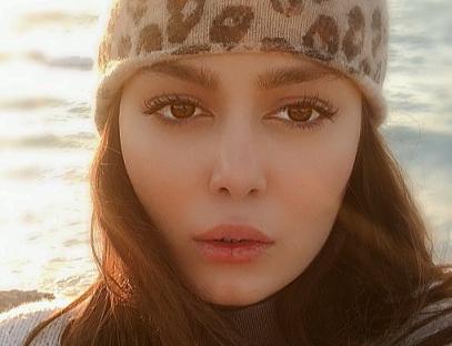 عکس سحر قریشی رنگ مو