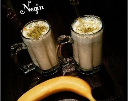 عکس ژله شیر موز