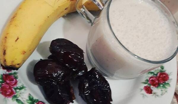 عکس ژله شیر موز