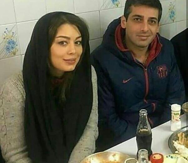 عکس غذا خوردن سحر قریشی