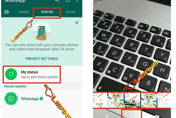 عکس استوری واتساپ چجوریه