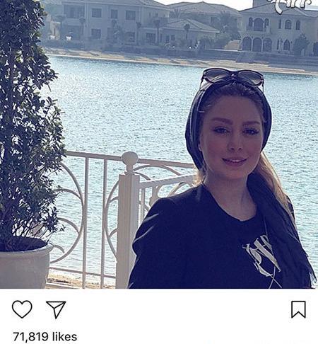 عکس سحر قریشی خارج
