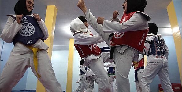 عکس دختر بچه رزمی کار