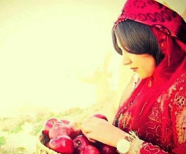 عکس زن ترک قشقایی