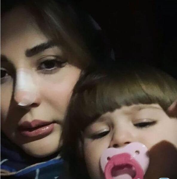 عکس پسر نیوشا ضیغمی