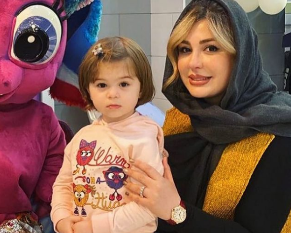 عکس پسر نیوشا ضیغمی