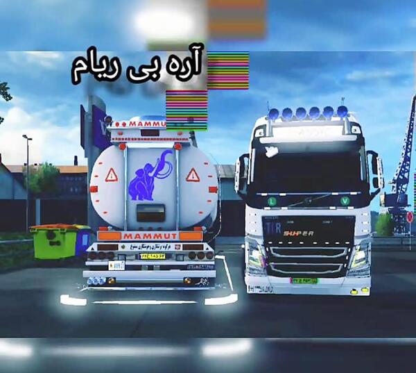 عکس نوشته ی کامیون