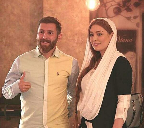 عکس سحر قریشی و رونالدو