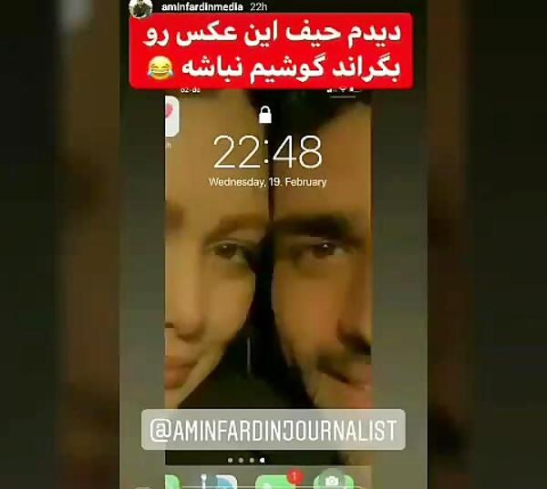عکس سحر قریشی روی تخت خواب
