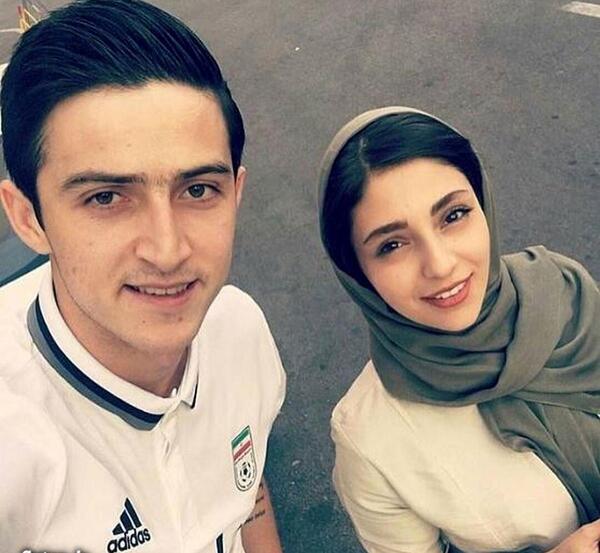 عکس سردار ازمون با خانواده اش