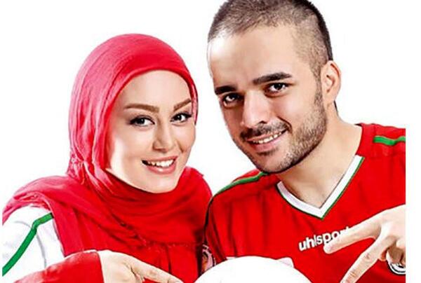 عکس سحر قریشی با همسرش مهدی طارمی